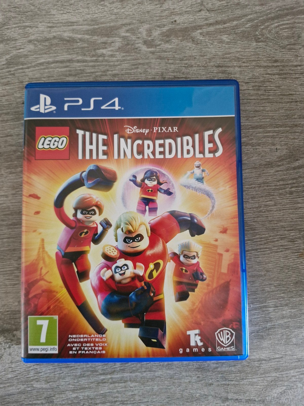 LEGO The Incredibles ps4, Enlèvement