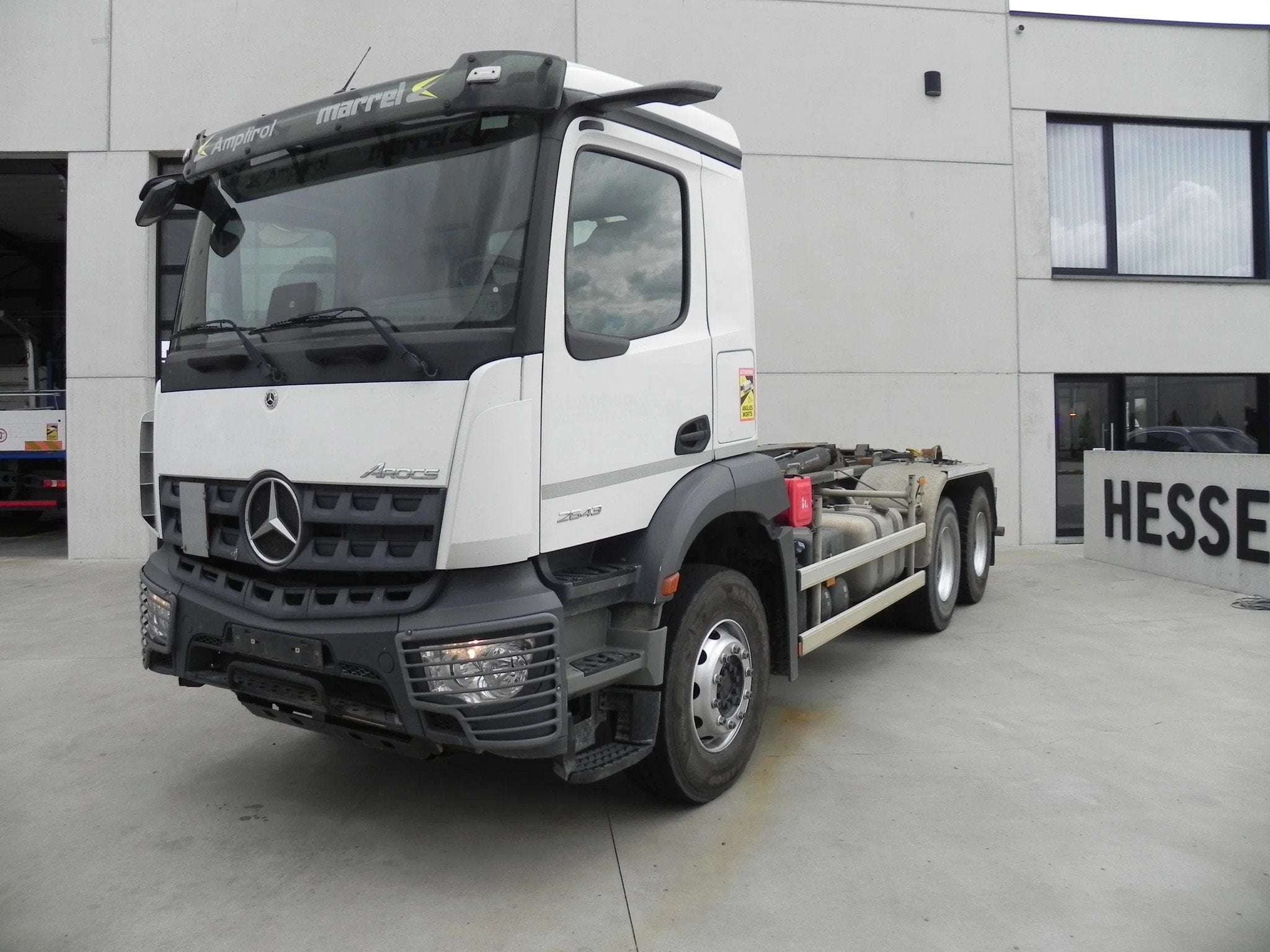 Mercedes-Benz Arocs 2643 containerhaaksysteem met hydraulisc, Autos, Achat, Euro 6, Diesel, Automatique