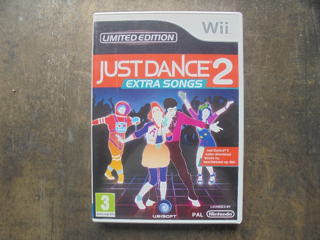 Just Dance 2 Extra Songs voor Wii (zie foto's), Games en Spelcomputers, Games | Nintendo Wii, Muziek, Gebruikt, Ophalen of Verzenden