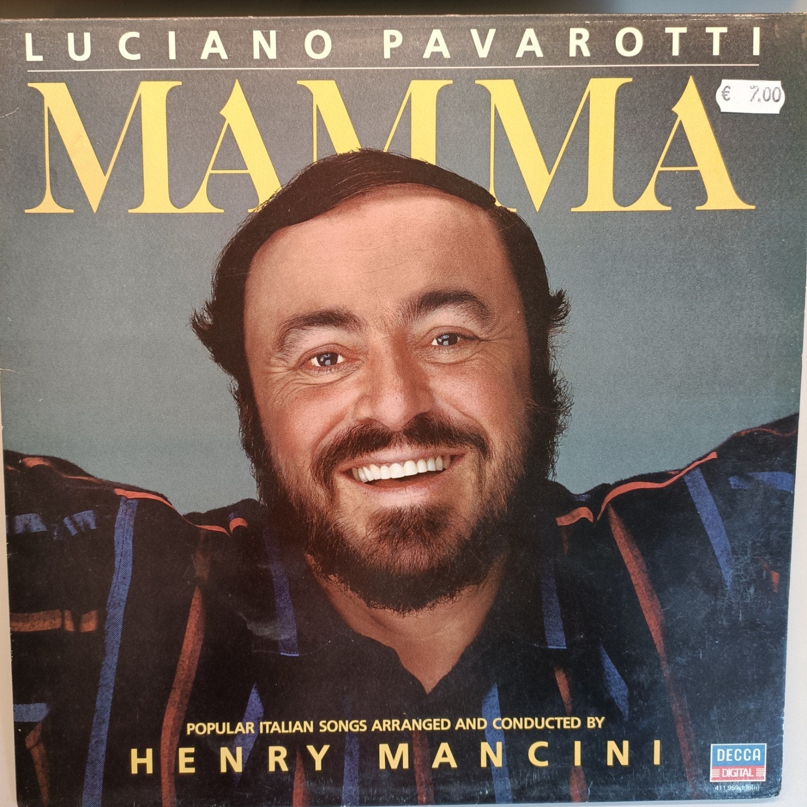 Lp Luciano Pavarotti - Mamma, CD & DVD, Vinyles | Musique du monde, Enlèvement ou Envoi, LP
