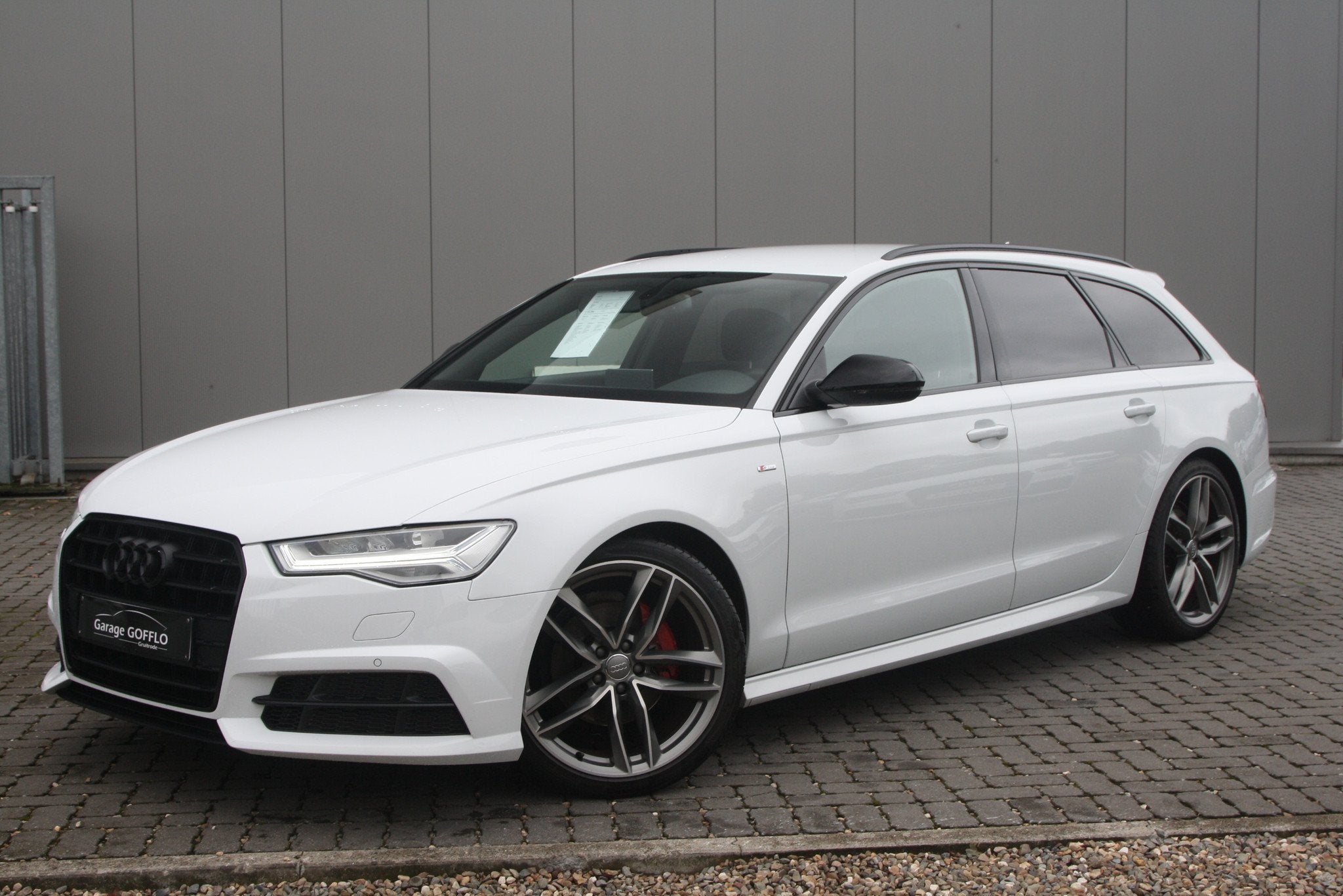 Audi A6 Avant 2.0 TDI S-line S-tronic - 140.000KM - 2018, Auto's, Audi, Gebruikt, 4 cilinders, Wit, Leder
