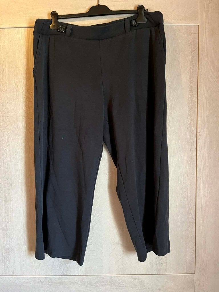 driekwart zwart rekker paprika 50, Kleding | Dames, Grote Maten, Zwart, Ophalen of Verzenden, Zo goed als nieuw, Paprika
