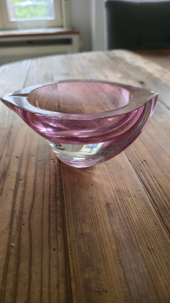 Cendrier Val Saint Lambert, Verre, Enlèvement, Utilisé, Balance