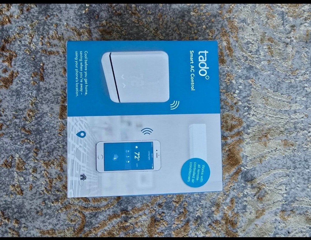 Tado airco bediening, Doe-het-zelf en Bouw, Thermostaten, Ophalen of Verzenden, Slimme thermostaat, Nieuw