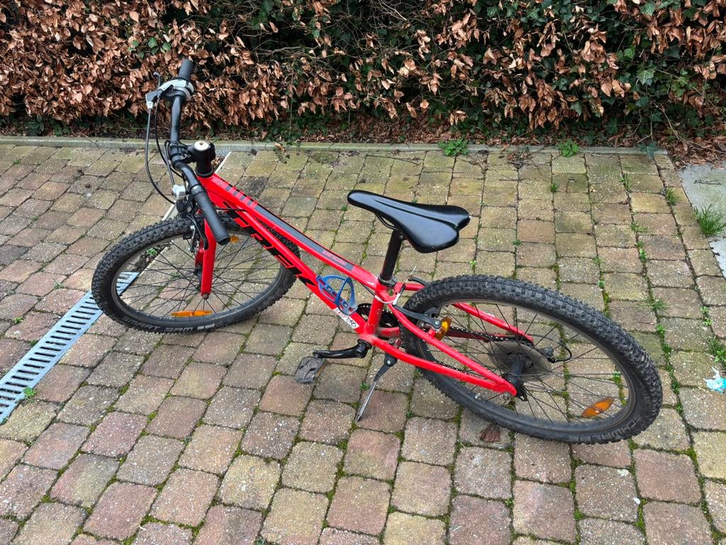 Jongens mountainbike fiets TREK, Ophalen, Gebruikt, Staal, Minder dan 16 inch