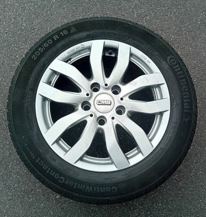 Reservewiel BMW 3-serie F30 F31 5 X 120 205/60 R16  a, Auto-onderdelen, Ophalen of Verzenden, Gebruikt, BMW