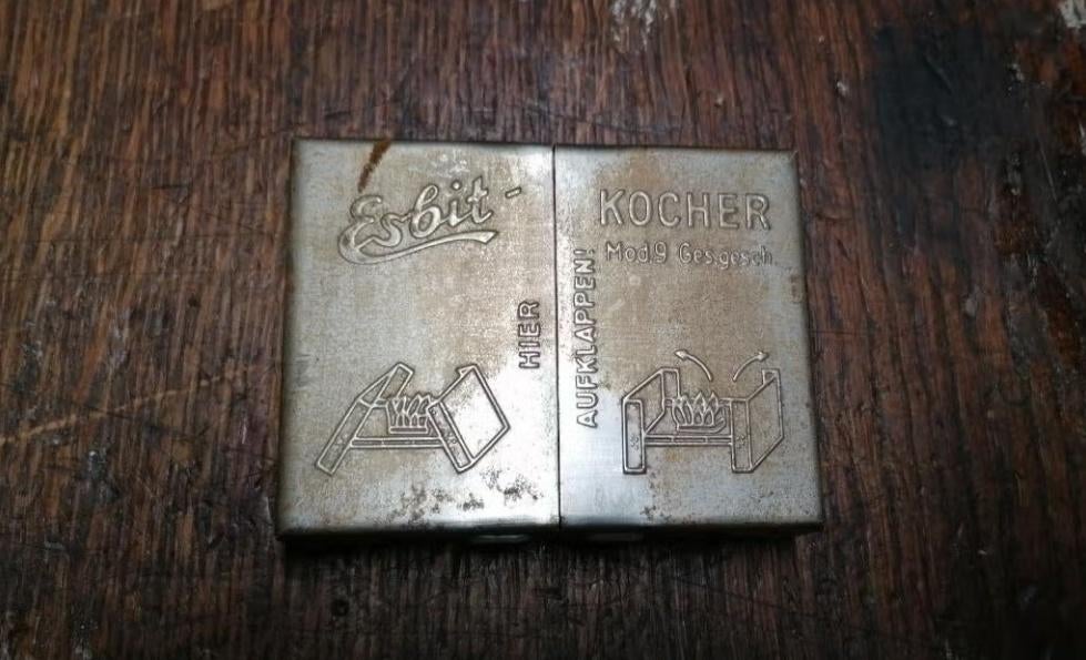 Réchaud militaire Allemand WW2 ESBIT KOCHER N 9, Collections, Envoi, Autres, Autres types