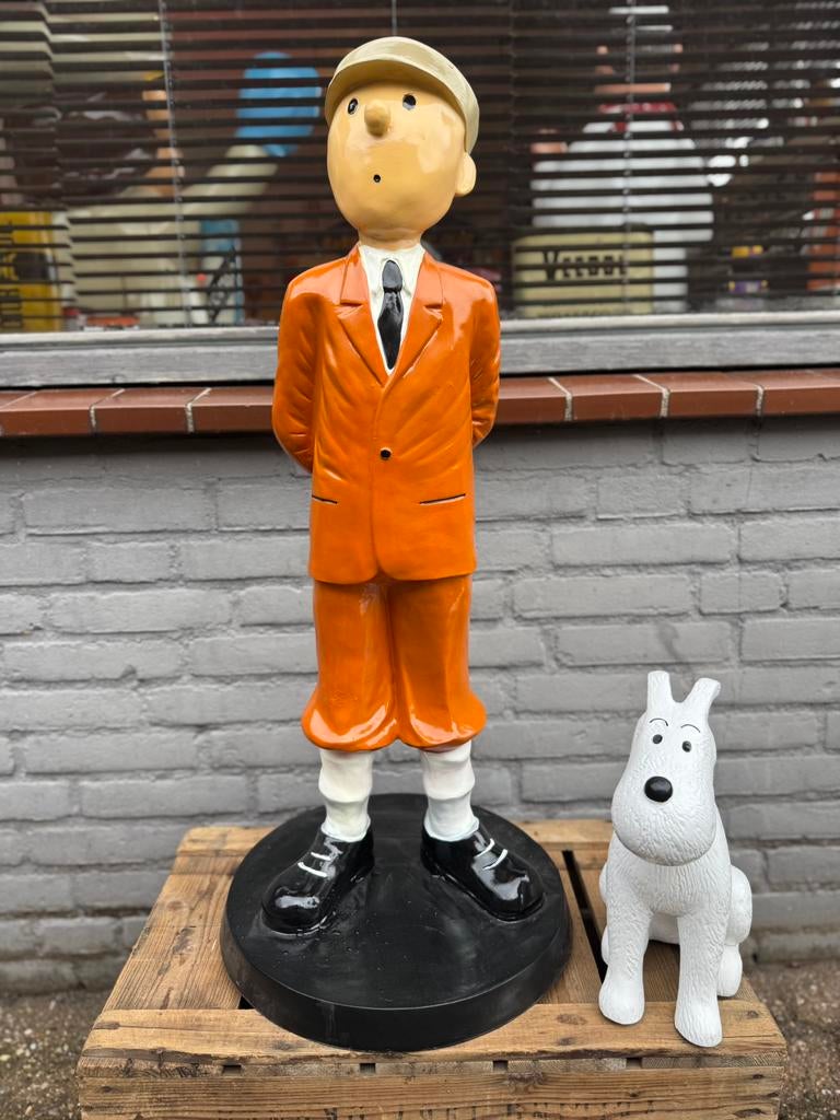 Grande statue de Tintin, Enlèvement, Comme neuf, Humain