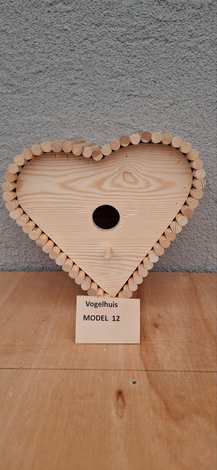 vogelhuisje in de vorm van een hartje, Enlèvement, Neuf
