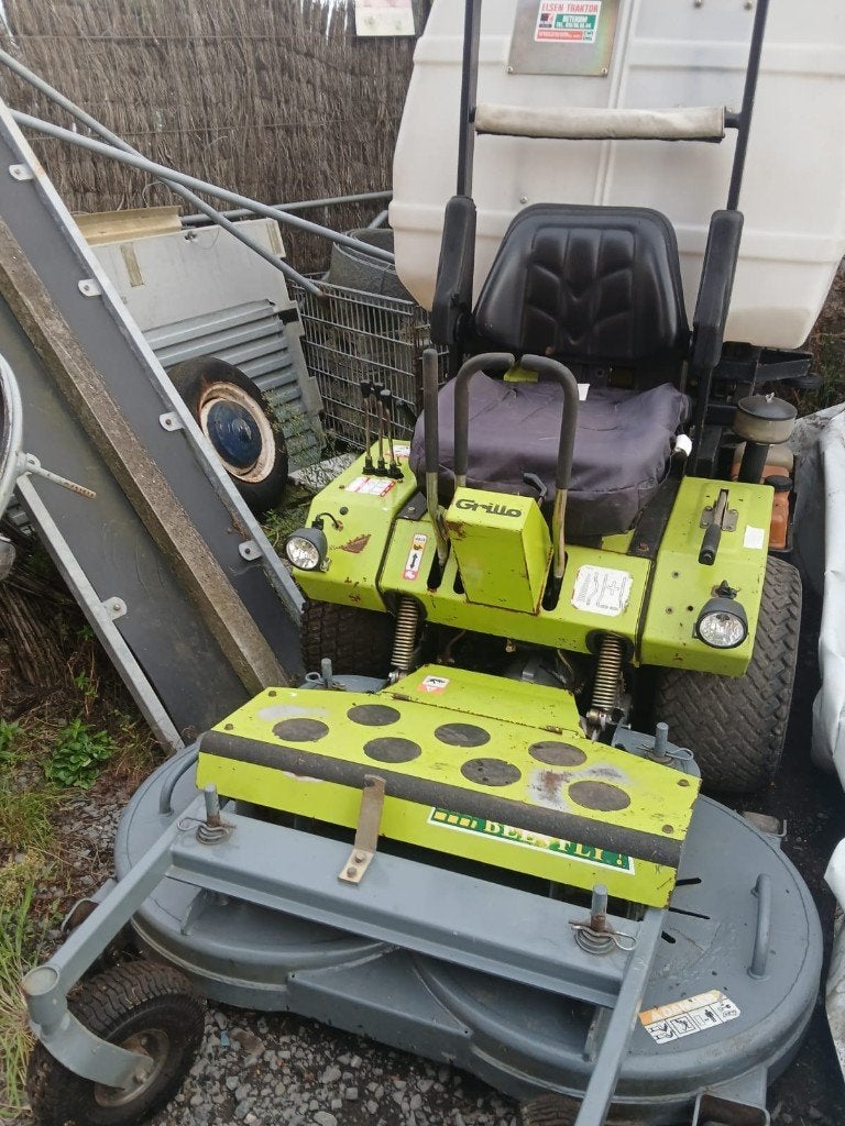 grasmachine grillo, Grillo, Tondeuse rotative, Démarrage électrique, Utilisé