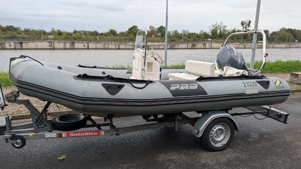 Zodiac Pro tankpakket voor 9 man, Watersport en Boten, Ophalen, Brandstoftank, Gebruikt, PVC