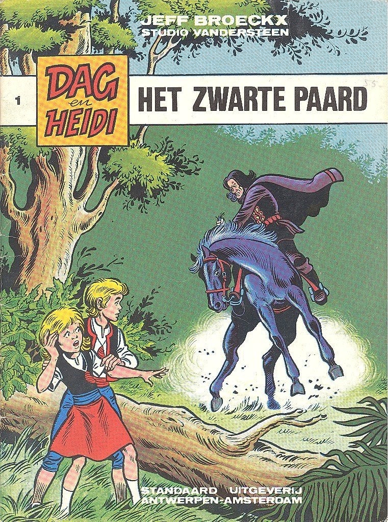 Verzameling strips Dag en Heidi., Boeken, Meerdere stripboeken, Ophalen of Verzenden, Gelezen, Jeff Broeckx.