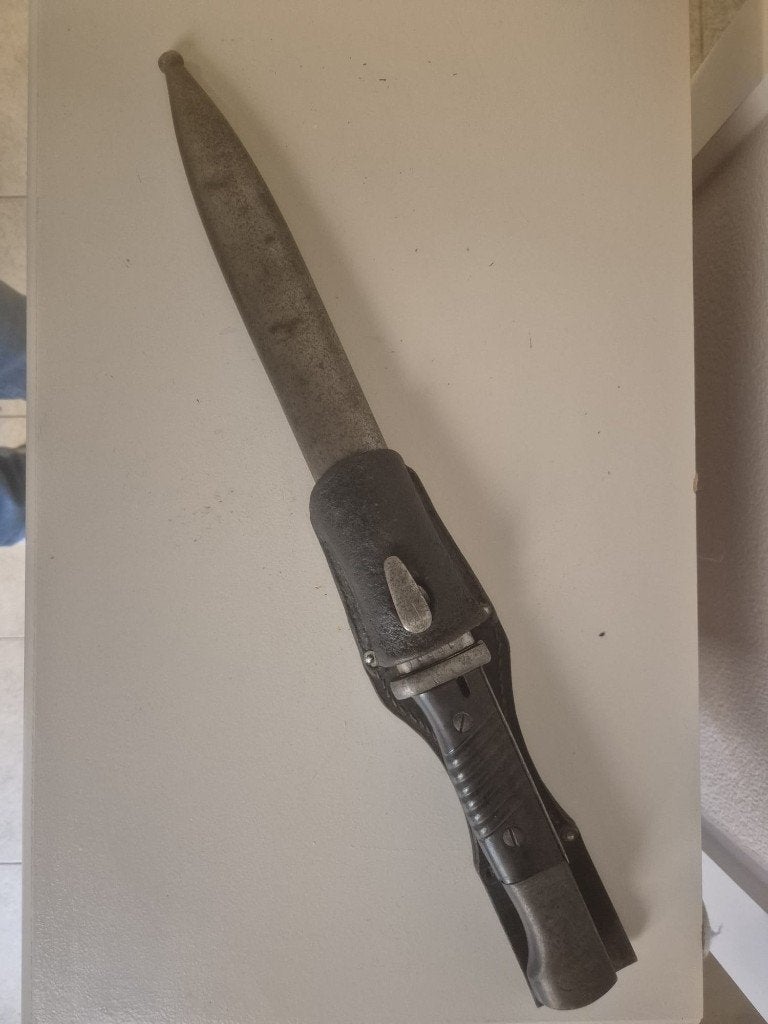 Bajonet W.O II, Ophalen of Verzenden, Landmacht, Mes of Dolk