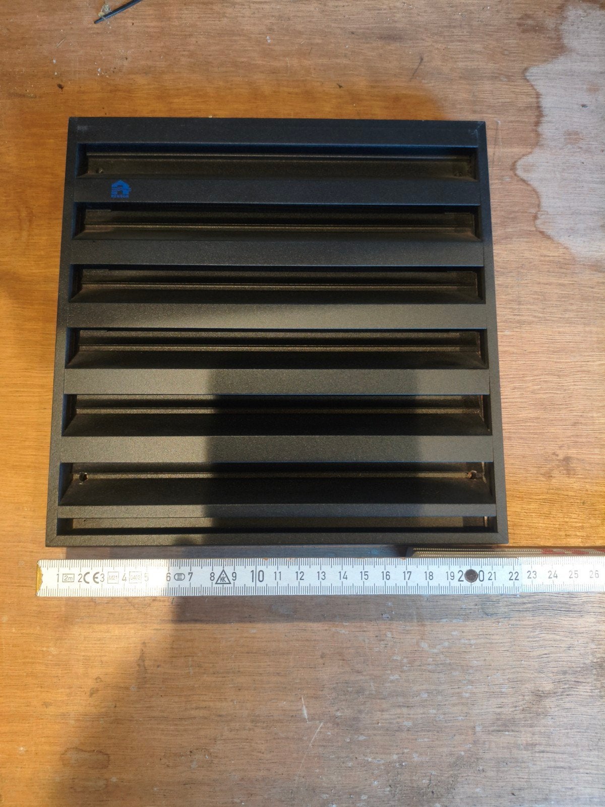 Renson muurrooster 20x20 zwart, Enlèvement