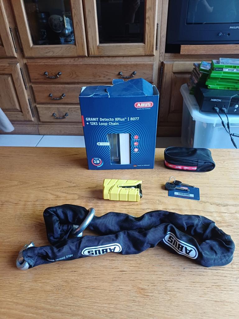Abus granit detecto xplus 8077+ 12ks loop chain, Ophalen, Nieuw