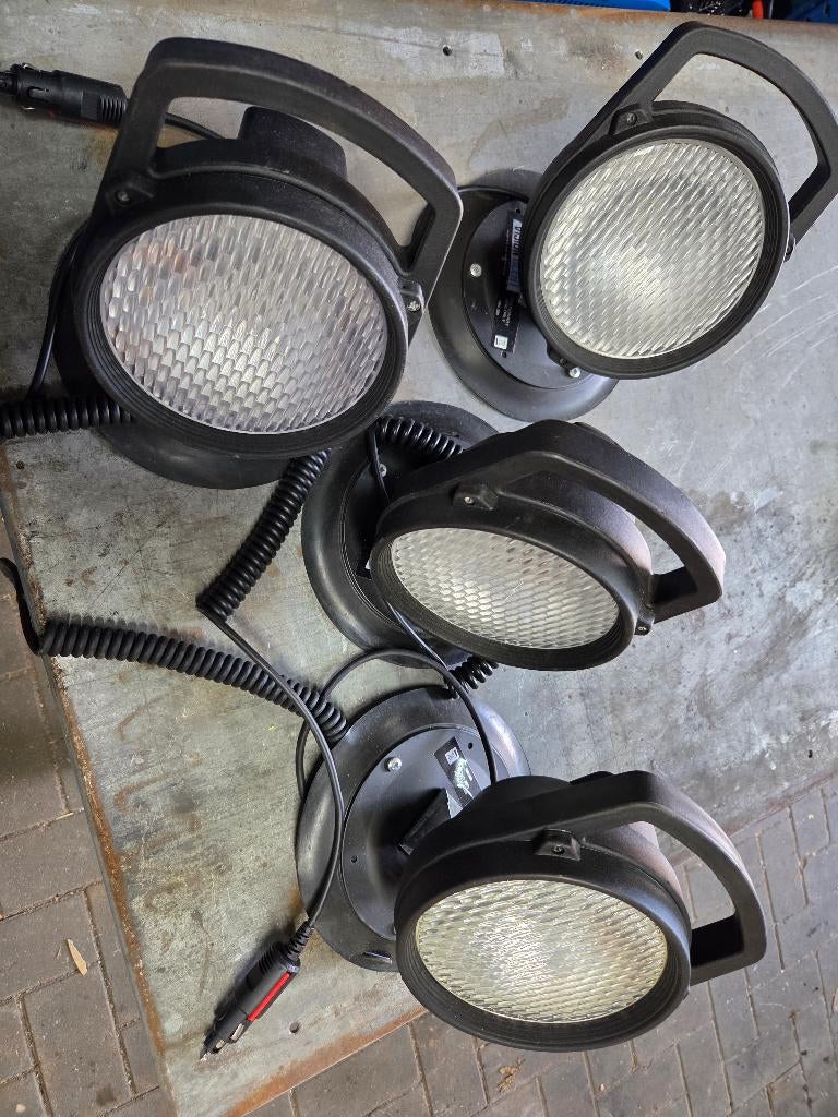 Vision Alert zoeklicht schijnwerper met zuignap, Ophalen, Zo goed als nieuw