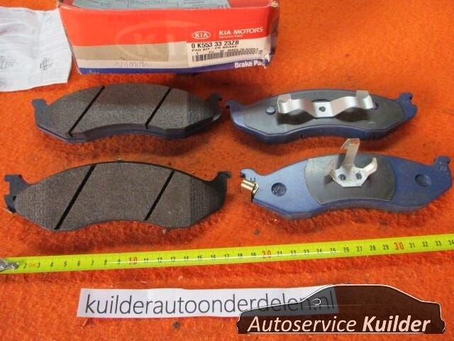 Remblokken voorzijde Kia Carnival I  Jeep Cherokee Wrangler, -, -, Jeep, Nieuw
