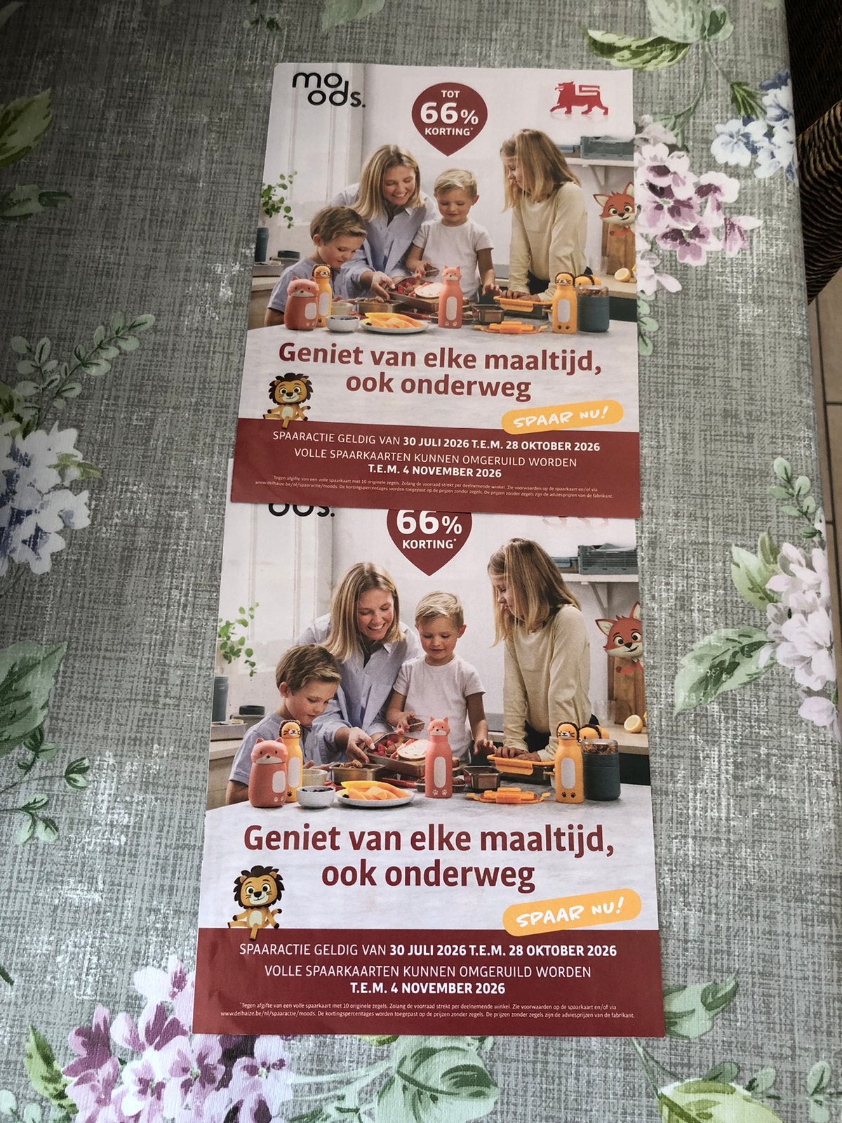 Moods spaarzegels Delhaize, Verzamelen, Ophalen of Verzenden, Nieuw