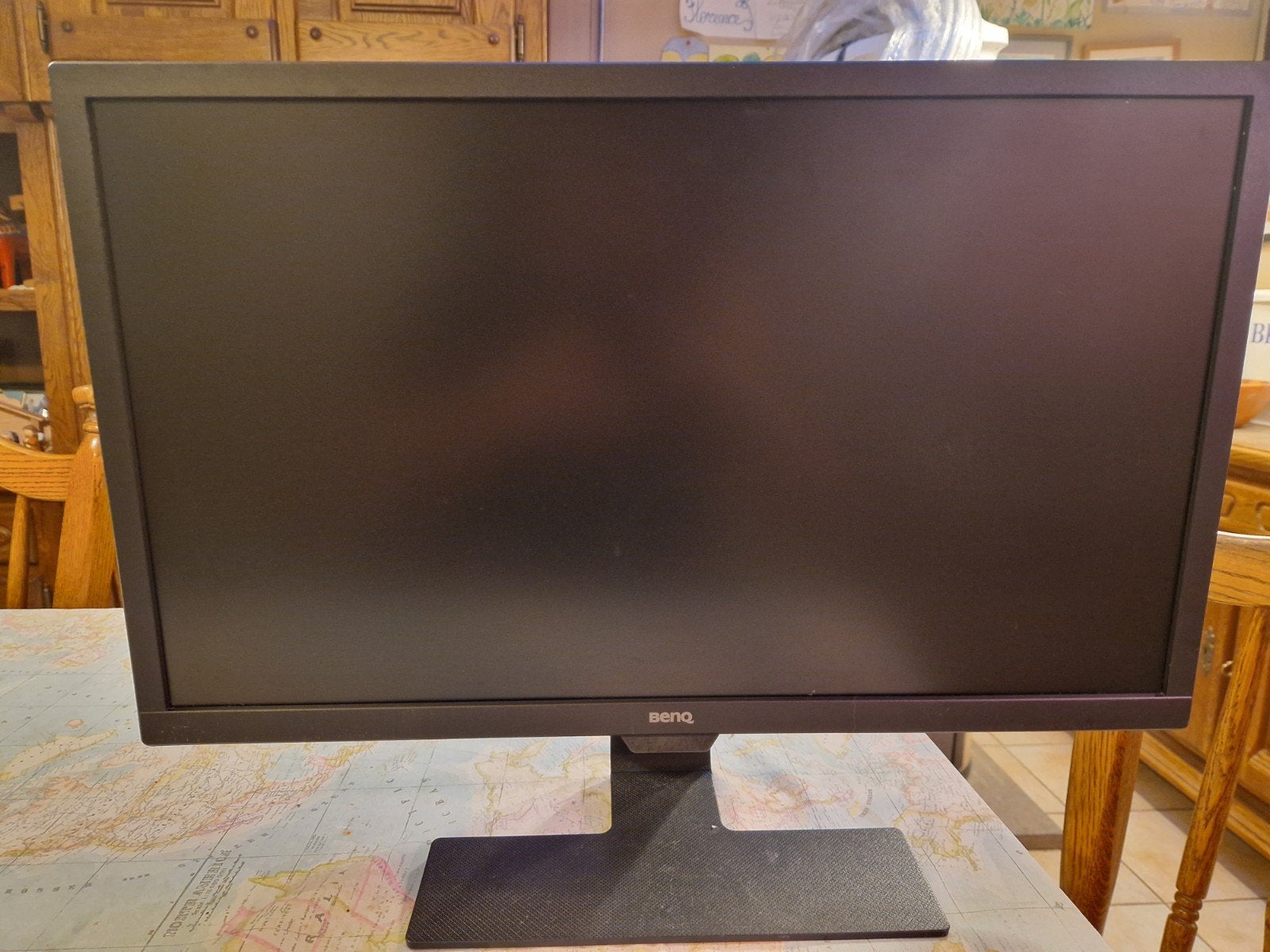 BENQ LCD 24inch monitor 60Hz, Computers en Software, Gaming, DVI, 1 tot 2 ms, TN