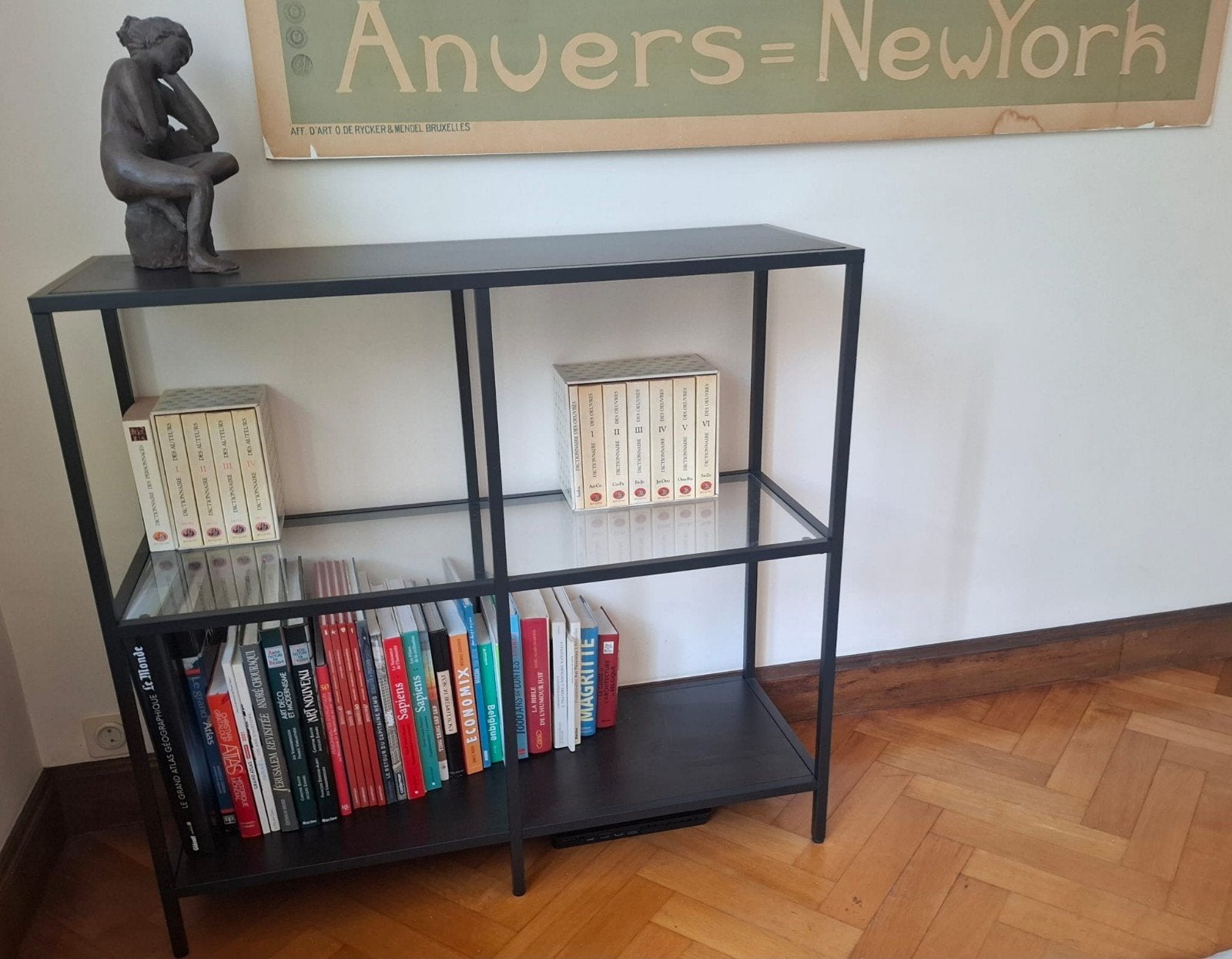 Vittsjo - plank 93*100cm, Ophalen, Glas, 50 tot 100 cm, Zo goed als nieuw