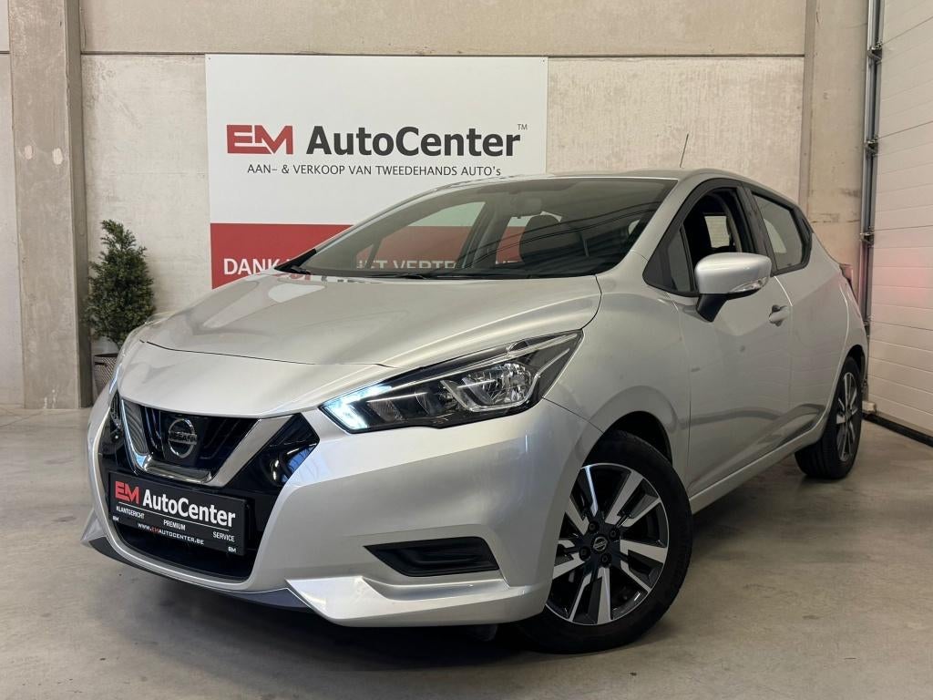 Nissan Micra 1.0i Benzine 29.000KM Camera-Airco-1St-Garantie, Stof, https://public.car-pass.be/vhr/a2c46f44-2aaf-4487-a789-bc64c55668cd
