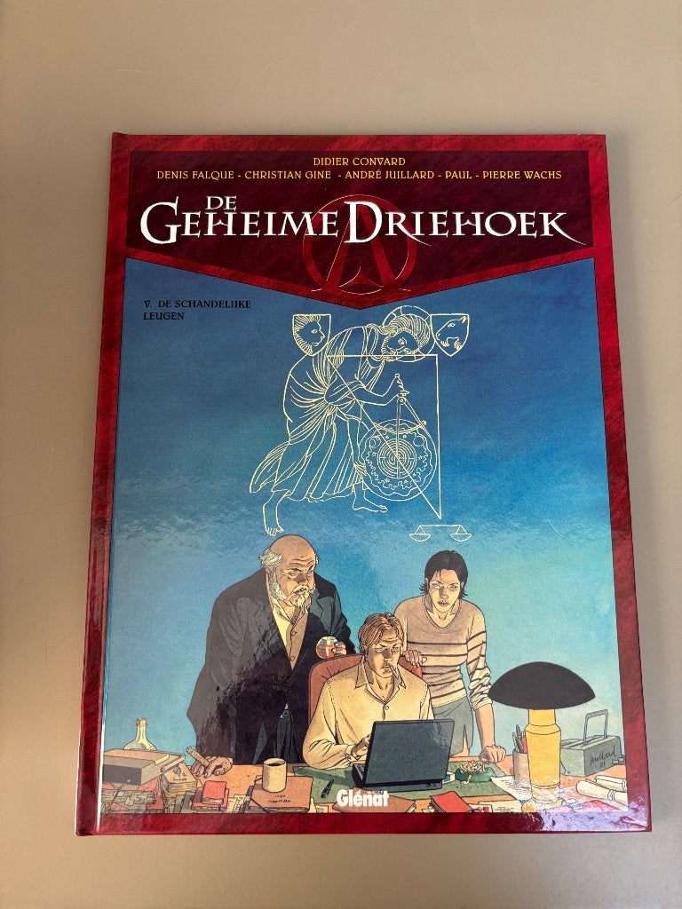 De geheime driehoek, Boeken, Ophalen of Verzenden, Zo goed als nieuw