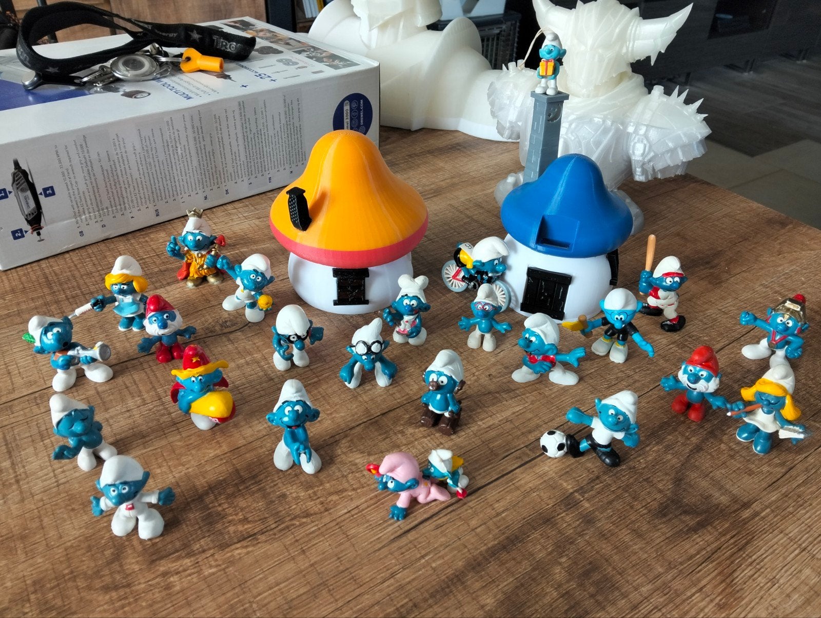 Schtroumpfs, Collections, Schtroumpfs, Utilisé, Poupée, Figurine ou Peluche