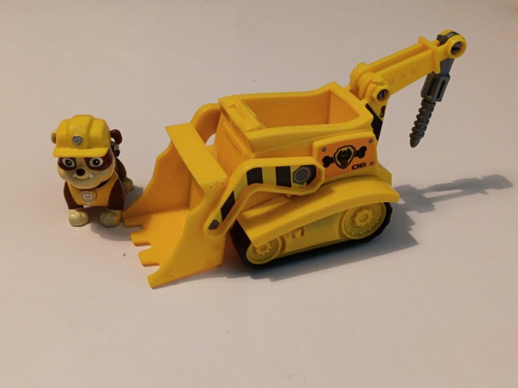 Paw patrol en rubble and crew wagens, Ophalen of Verzenden