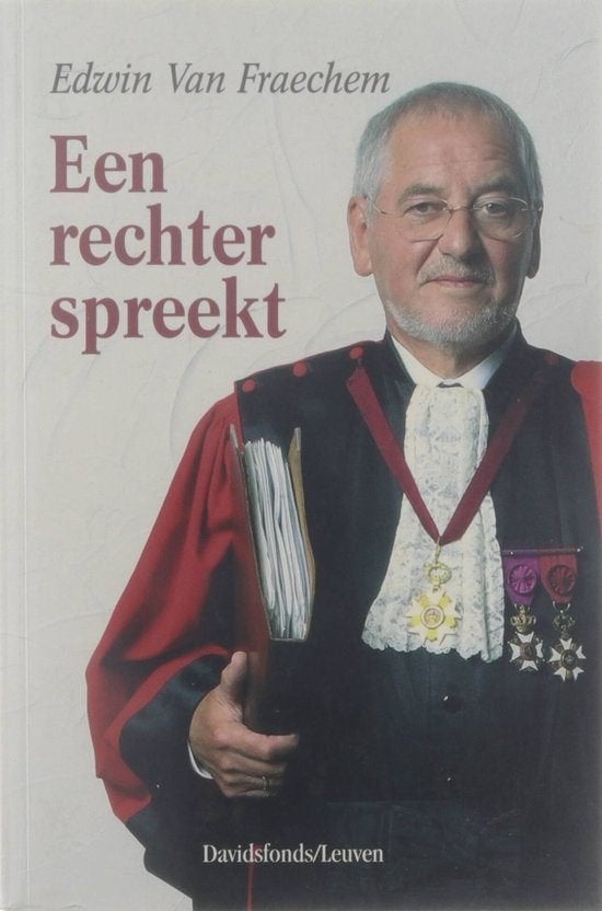 boek: een rechter spreekt/Edwin van Fraechem, Ophalen of Verzenden, Gelezen, Juridisch en Recht