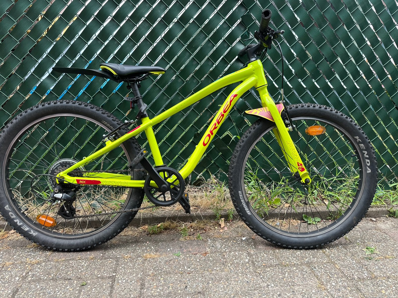 24” ORBEA MTB, Fietsen en Brommers, Ophalen, Gebruikt, Velgrem, Aluminium