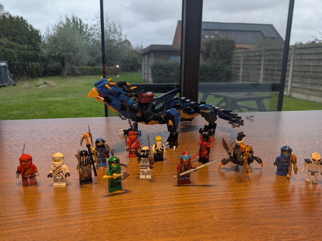 Lego lot ninjago, Kinderen en Baby's, Ophalen, Lego, Zo goed als nieuw, Inclusief instructies