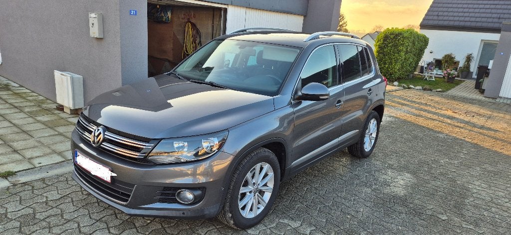 Volkswagen Tiguan 2.0 TDI, Cuir, Noir, 5 portes, Particulier