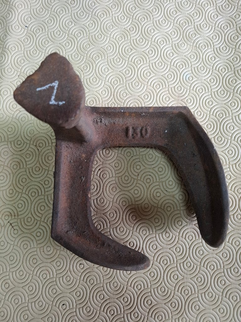 Oude ijzeren schoenleest ( 3 stuks), Enlèvement