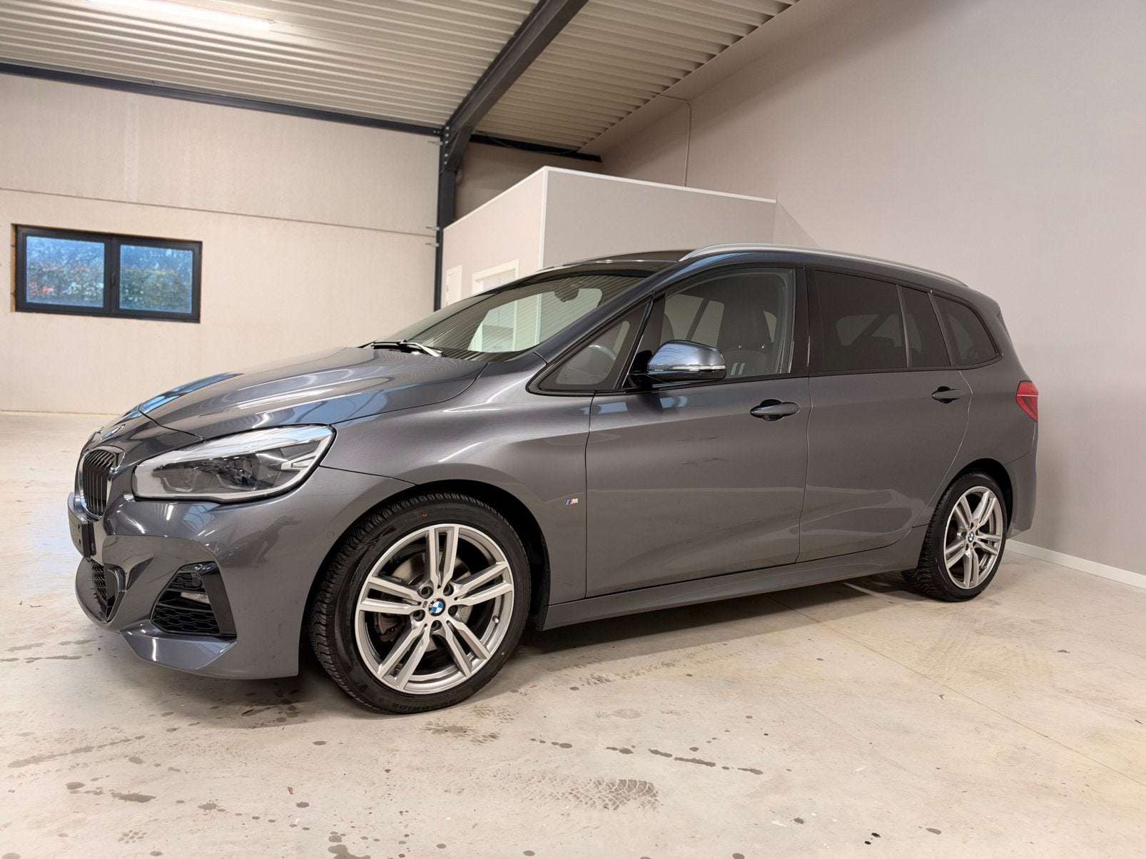 BMW 218iA Gran Tourer M Pack 7 Zit Led Navi Leder BT Pdc, Argent ou Gris, Achat, Euro 6, Entreprise