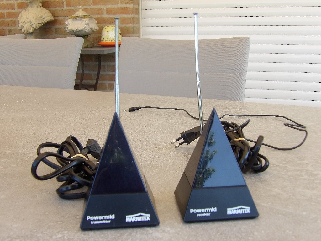 Stereo Transmitter Powermid XL van MARMITEK, Zo goed als nieuw, 120 watt of meer, Stereo, Ophalen
