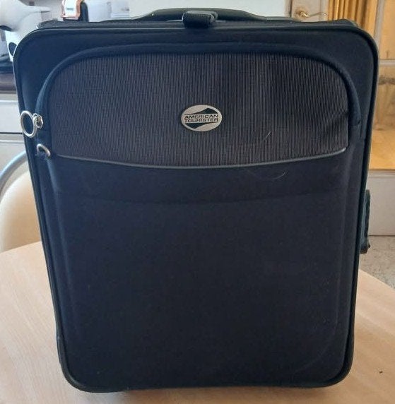 trolley - Reistas, Ophalen, Zo goed als nieuw, Zwart, Uitschuifbare handgreep