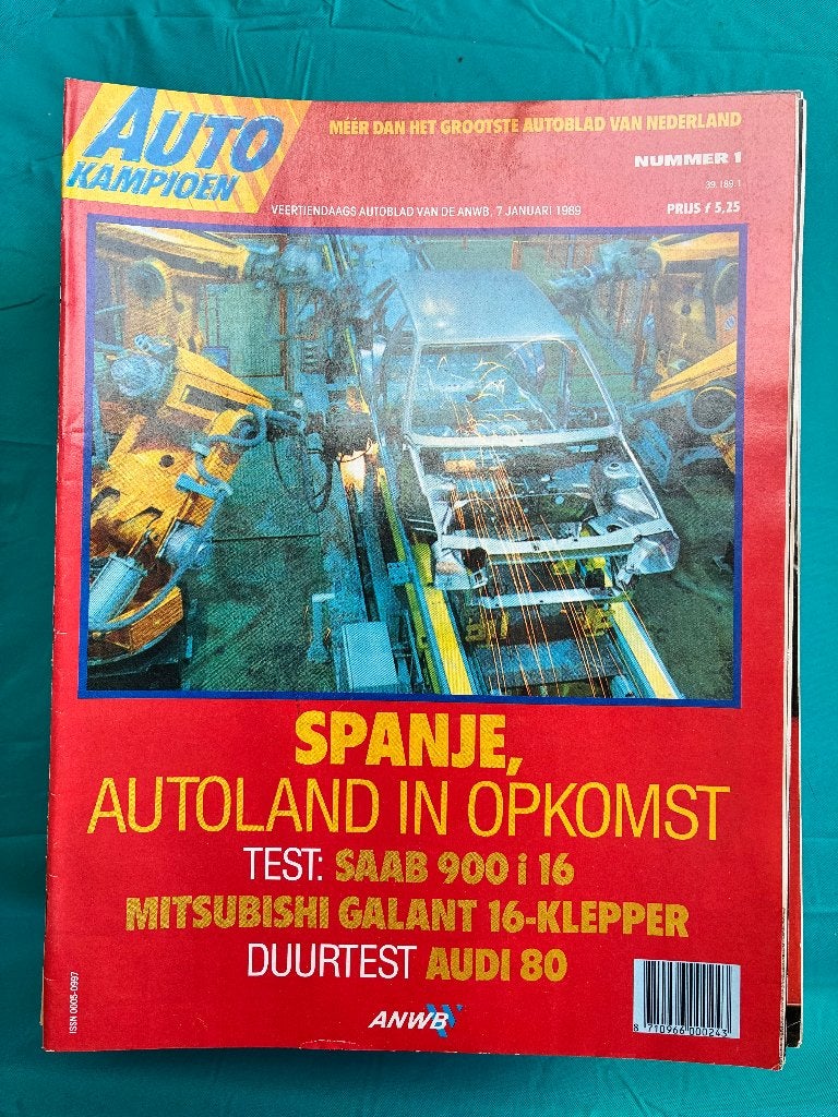 Autokampioen - complete jaargang 1989, Boeken, Ophalen of Verzenden, Gelezen