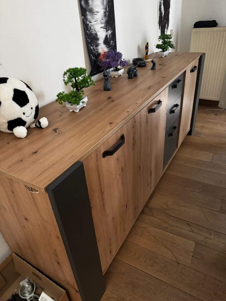 Grote komode / dressoir 220cm, Ophalen, Zo goed als nieuw