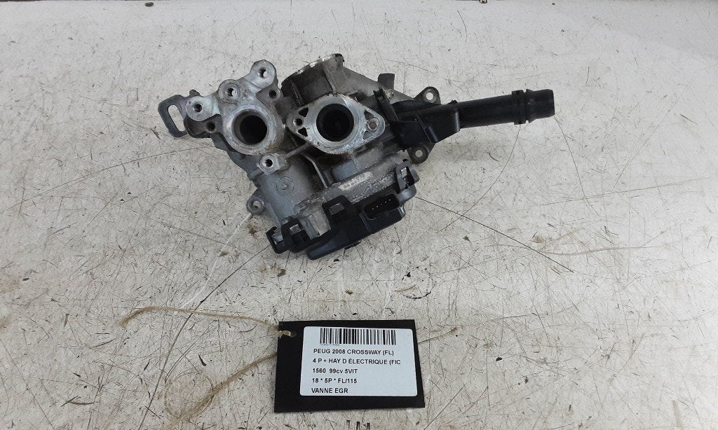 VANNE EGR Peugeot 2008 (CU) (01-2013/12-2019) (9807369980), Mevr. I. Hauben, Utilisé, Rue de l'Espoir 34 34
4030  GRIVEGNÉE, BE