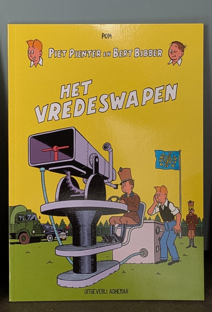 Piet Pienter & Bert Bibber nr. 1 Het Vredeswapen, Une BD, Enlèvement ou Envoi, Neuf, POM
