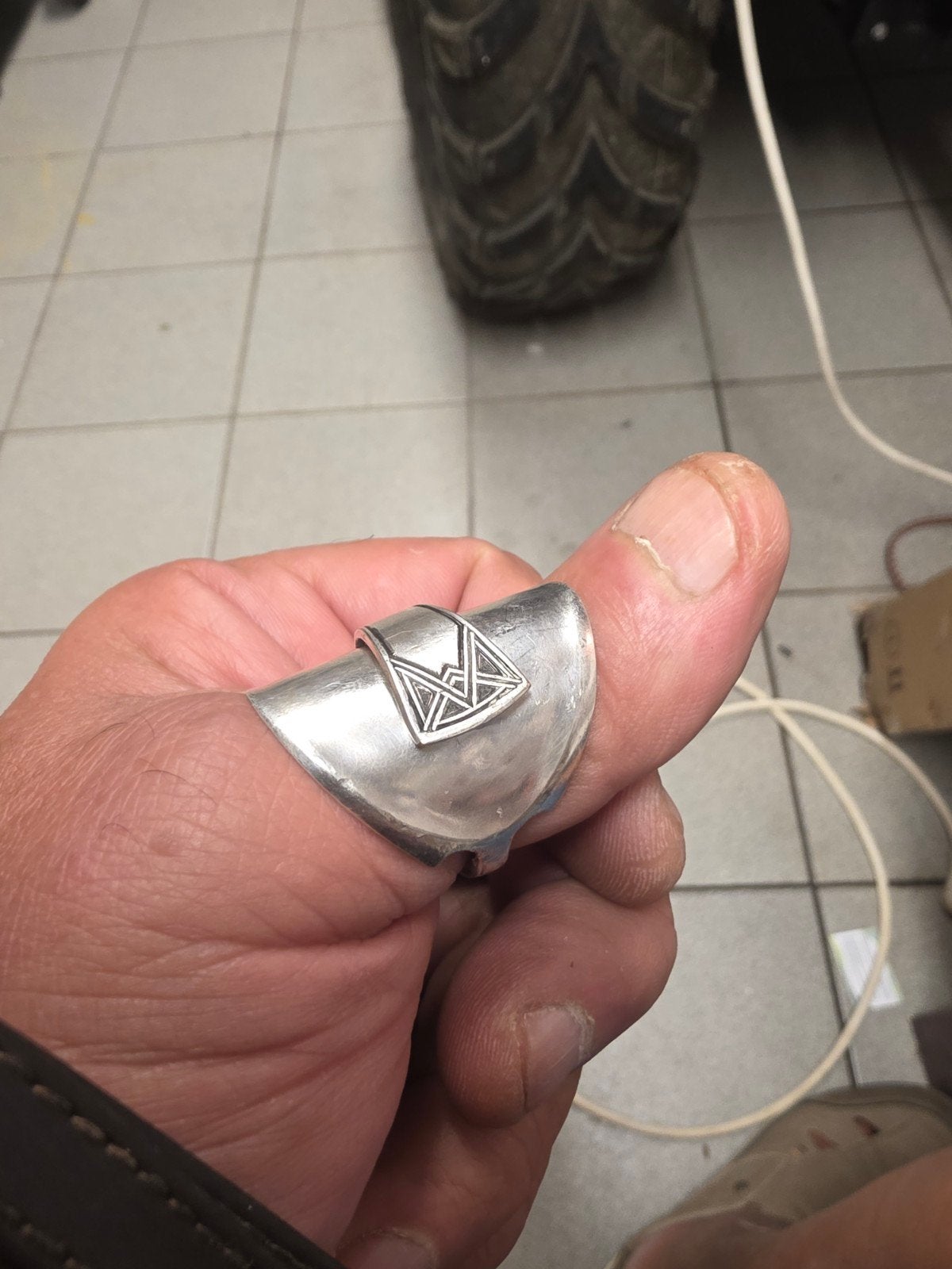 bague fait main, Bijoux, Sacs & Beauté, Enlèvement, Argent, Argent