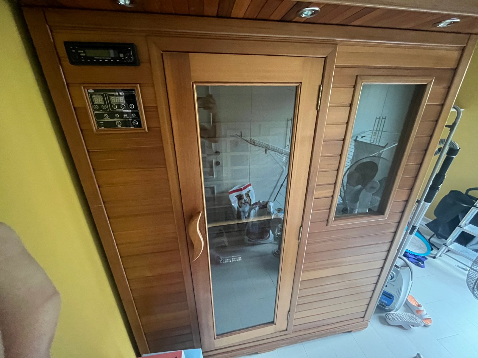 Sauna(infraroodcabine), Ophalen of Verzenden, Zo goed als nieuw