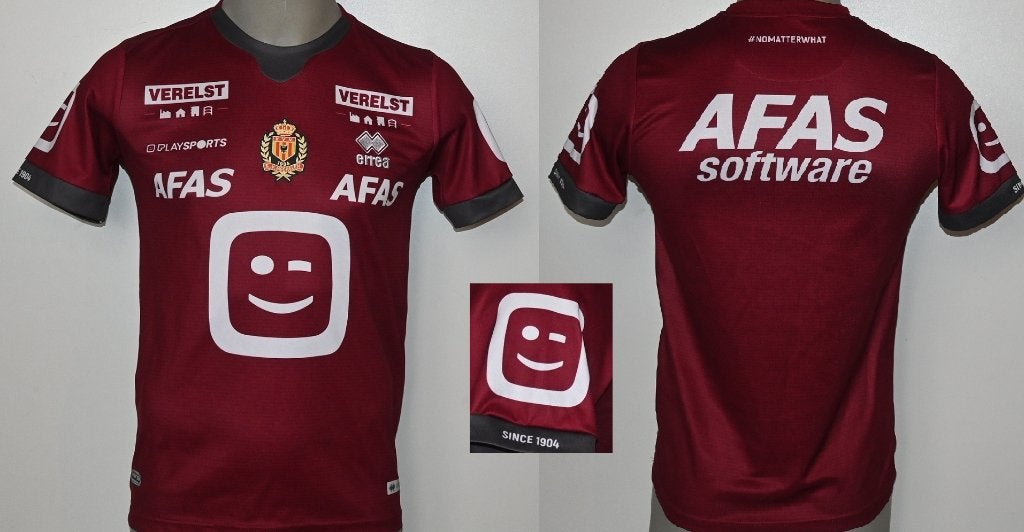 KV Mechelen / Errea AFAS Playsports Verelst / S : S, Verzamelen, Verzenden, Zo goed als nieuw, Shirt