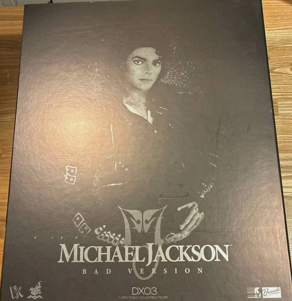 Figurine Hot Toys 1/6 Michael Jackson BAD DX03 - NEUF, Collections, Enlèvement ou Envoi, Neuf