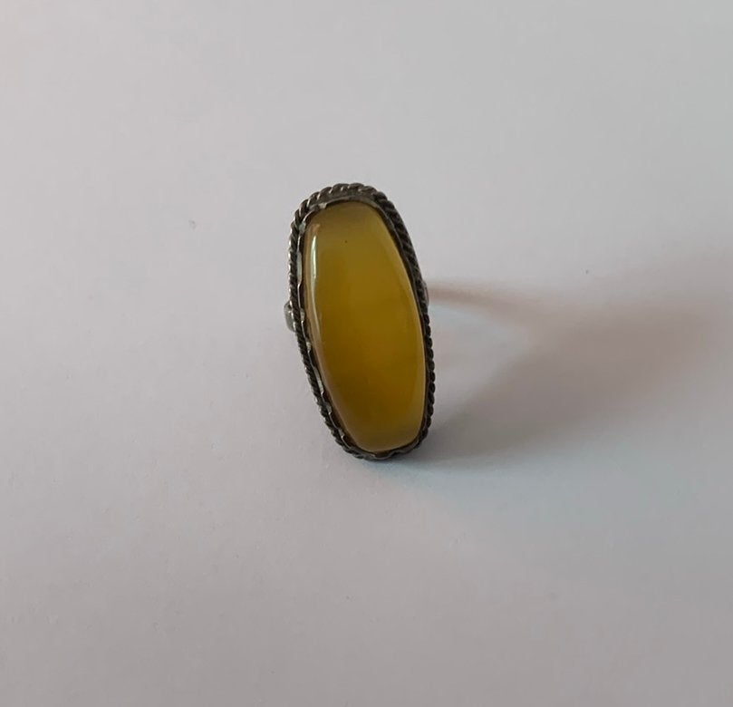 Belle bague vintage en argent 925, Bijoux, Sacs & Beauté, Femme ou Homme, Enlèvement, Utilisé, Argent