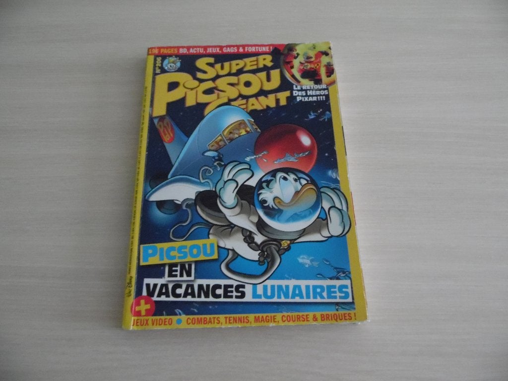 SUPER PICSOU GÉANT N°206, Enlèvement ou Envoi, Comme neuf, WALT DISNEY, Une BD