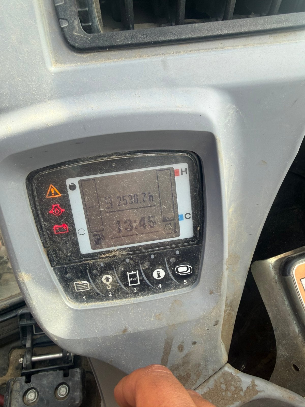 Kubota u36, Ophalen, Graafmachine