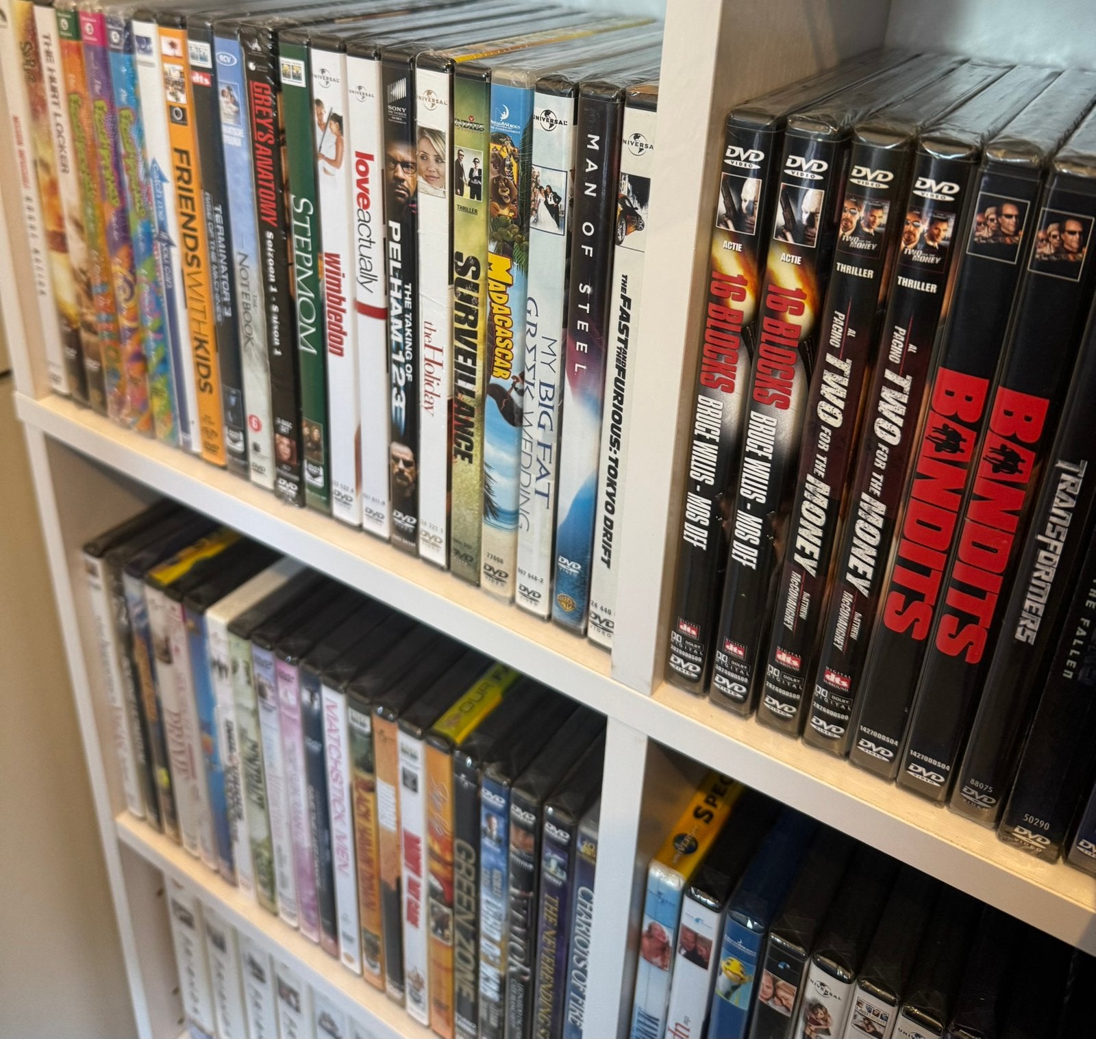 DVD's in verpakking te koop, Cd's en Dvd's, Ophalen, Nieuw in verpakking, Actie