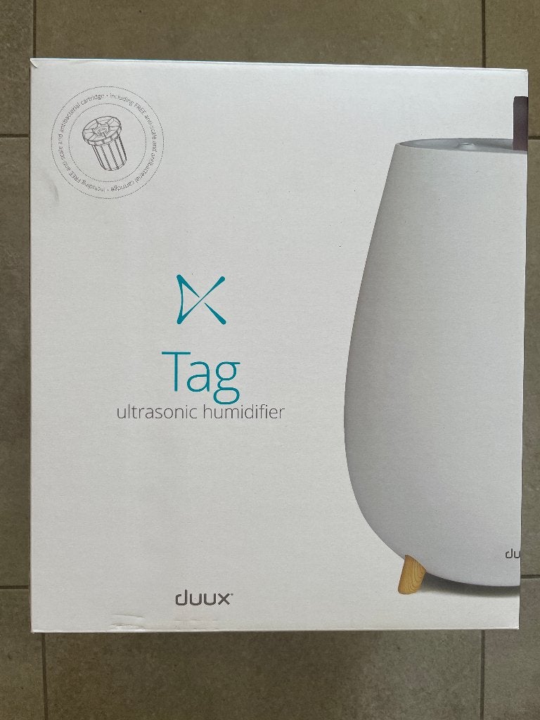 Duux Tag Ultrasonische luchtbevochtiger, Elektronische apparatuur, Ophalen, Zo goed als nieuw, Luchtbevochtiger