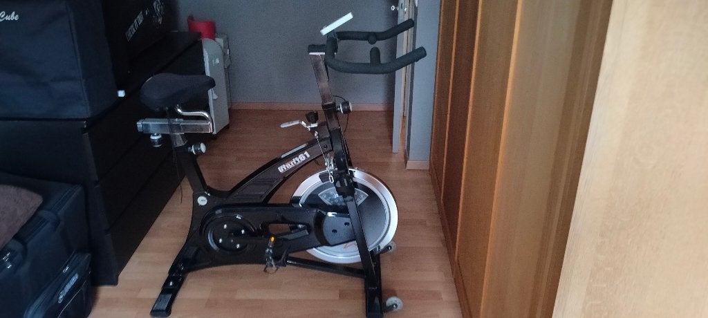 hometrainer-spinfiets, Vélo de spinning, Jambes, Comme neuf, Enlèvement